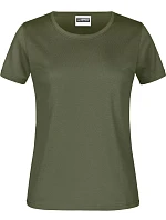 JN Dámské tričko z těžké bavlny 02.0 olive model 22437113 - Daiber JN Dámské tričko z těžké bavlny 02.0 olive model 22437113 - Daiber