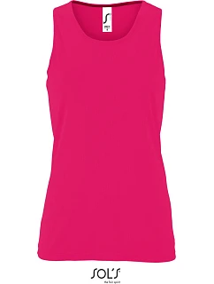 SOL'S Sporty TT Women Dámské sportovní tílko 25.2117 neon pink