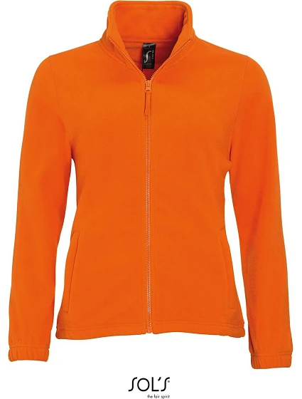 SOL'S North Women Dámská fleecová bunda 25.5450 orange SOL'S North Women Dámská fleecová bunda 25.5450 orange