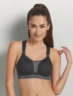 dynamiX star sportovní podprsenka X-Back 5537 black/anthracite - Active