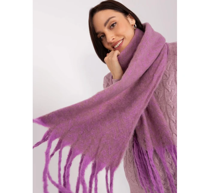 Szalik AT SZ model 19040919 fioletowy - FPrice Szalik AT SZ model 19040919 fioletowy - FPrice