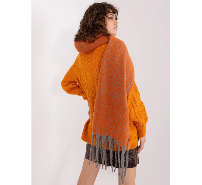 Szalik AT SZ model 20742423 jasny pomarańczowy - FPrice