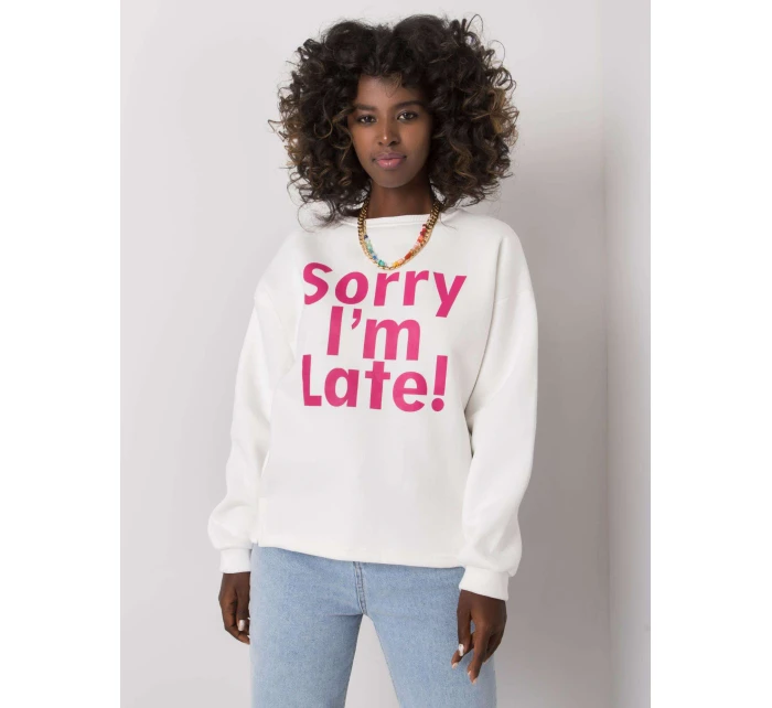 Mikina EM BL 624.90P bílá a růžová