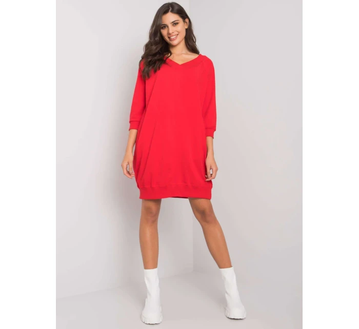 Šaty RV SK model 16226341 červená - FPrice Šaty RV SK model 16226341 červená - FPrice