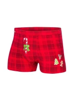 Boxerské trenýrky Candy Cane 017/42 Merry Christmas - Cornette Boxerské trenýrky Candy Cane 017/42 Merry Christmas - Cornette