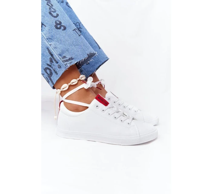 Dámské módní tenisky Big Star - bílé Dámské módní tenisky Big Star - bílé