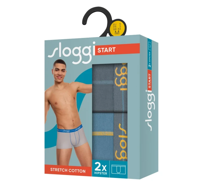 BOKSERKI MEN HIPSTER 2PACK model 20814383 - Sloggi