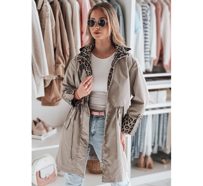Dámská přechodná bunda PANTER béžová FashionStreet TY4801