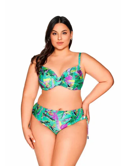 Vyztužená dámská plavková podprsenka full cup SK 210 model 20826511 Green Maxi - Ava