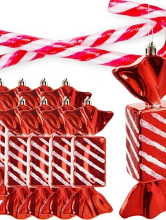 PLASTOVÉ TVAROVÁNÍ CETKY BEZPEČNÉ 15CM CUKROVÍ 8KS SLÍDY