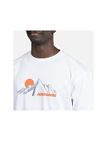 Pánské tričko ROSSIGNOL Waterfall Tee, bílé Pánské tričko ROSSIGNOL Waterfall Tee, bílé