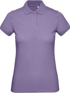 B&C Inspire Polo /women_° Dámské piqué polo z bio bavlny  lilac model 22483581