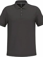 Kariban K 241 Pánské piqué polo 20.K241 dark grey