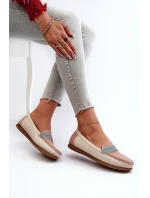 Dámské mokasíny z eko kůže růžové model 21661270 - EVENTO Dámské mokasíny z eko kůže růžové model 21661270 - EVENTO