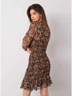 Šaty 328 SK 50024.52 černá a béžová