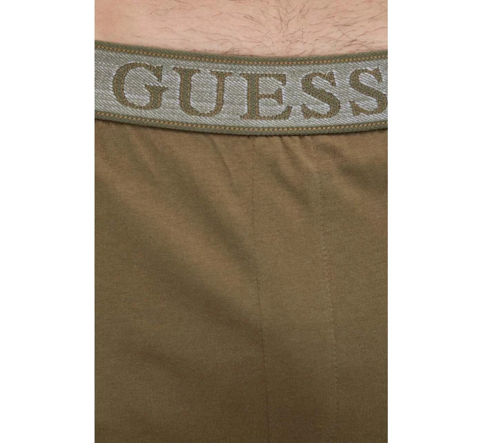 Pánské pyžamo U3BX00KBZG0 F817 khaki/černé - Guess