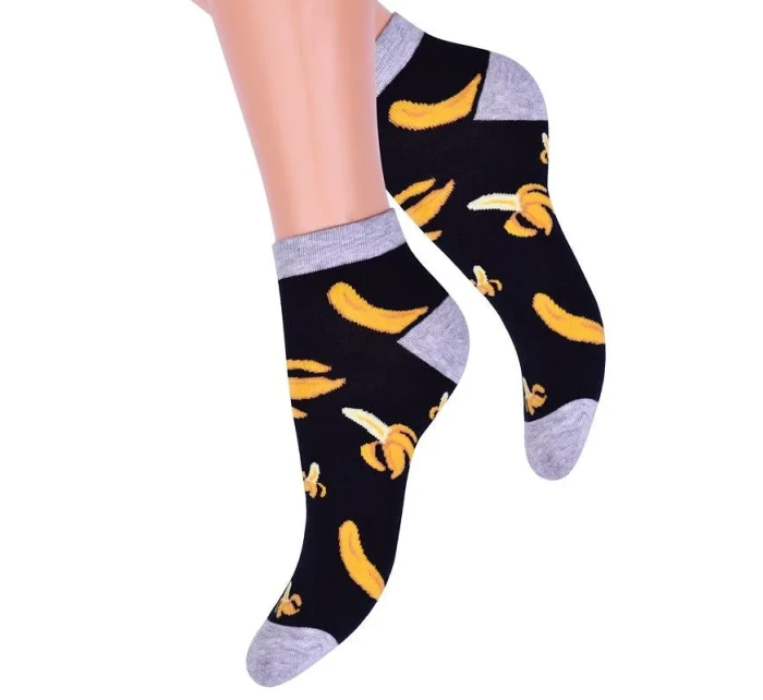 Dámské kotníkové ponožky Steven art.114