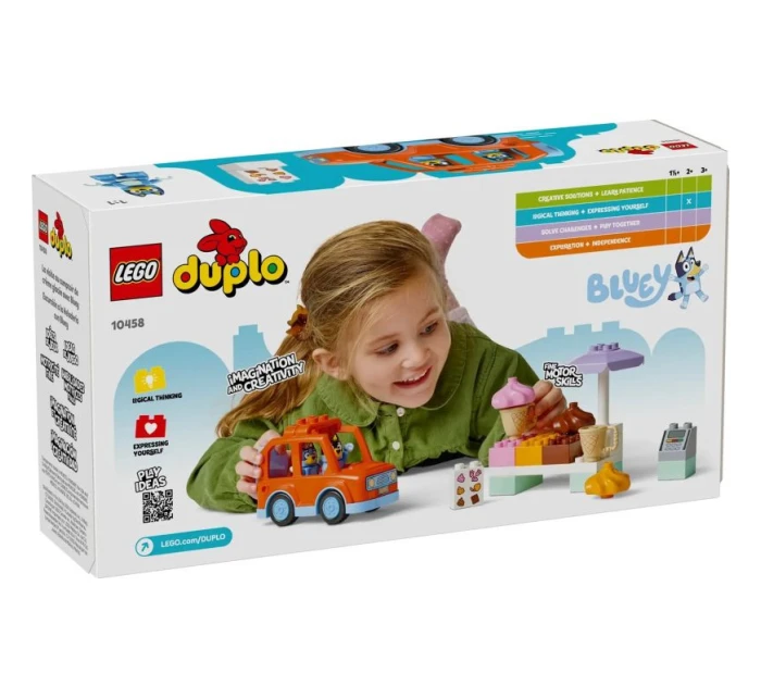 LEGO DUPLO Bluey 10458 Zmrzlinový výlet s Blueem