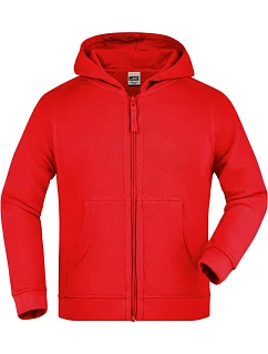 Daiber JN 59K Dětská mikina s kapucí 02.059K red