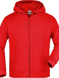 Daiber JN 59K Dětská mikina s kapucí 02.059K red