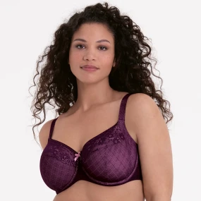 Rosemary podprsenka s kosticí Full Cup 5284 purple - RosaFaia