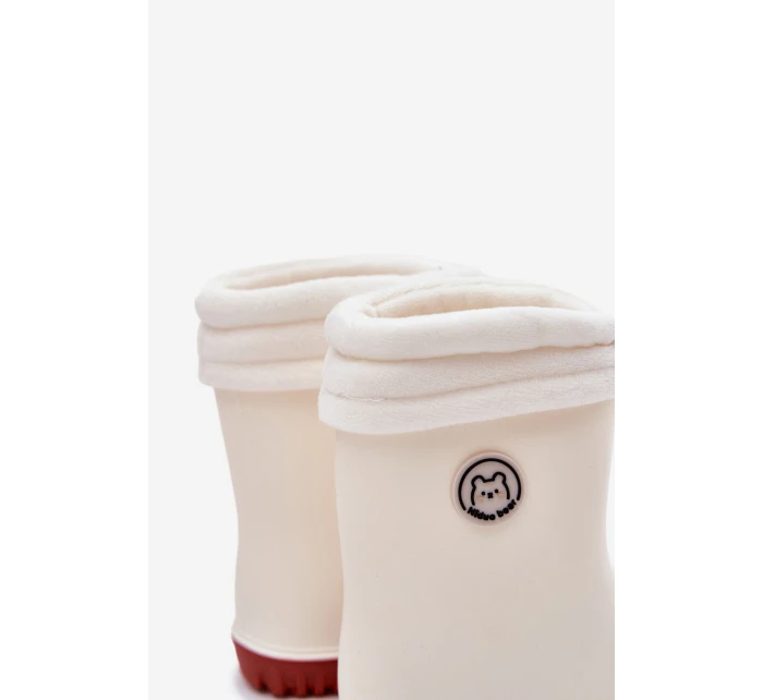 Dětské Gumové Boty S  Světle Béžové model 21692602 - Boto