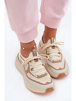 Dámské Sportovní Boty Big Star TT274571 HI-POLY SYSTEM Béžové Dámské Sportovní Boty Big Star TT274571 HI-POLY SYSTEM Béžové