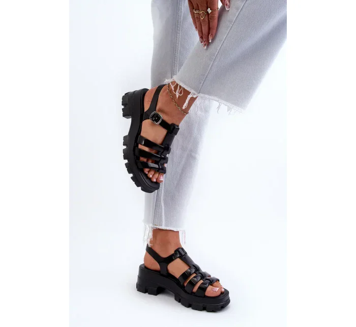 ZAXY Dámské sandály černé ZAXY Dámské sandály černé