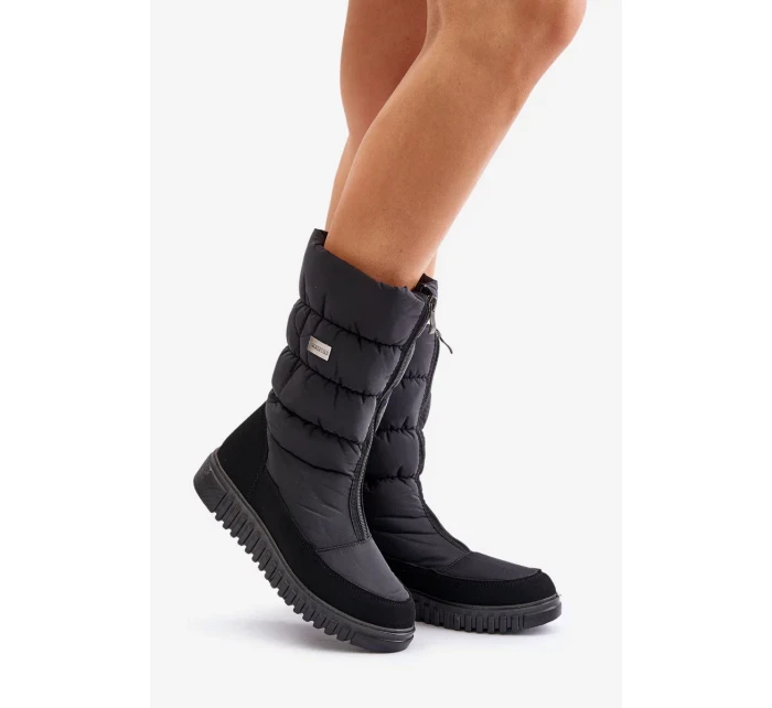 Teplé Sněhule Dámské Progress Černé