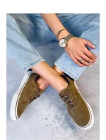 Dámské tenisky model 177644 hnědé - Inello Dámské tenisky model 177644 hnědé - Inello