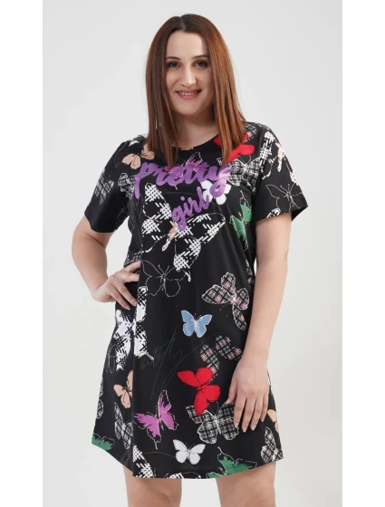 Dámská noční košile s krátkým rukávem Pretty model 18519705 - Vienetta