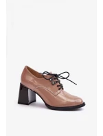 Polobotky na podpatku model 195405 Step in style Polobotky na podpatku model 195405 Step in style