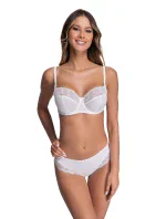 Dámská podprsenka 2111 Azalea white plus - AVA Dámská podprsenka 2111 Azalea white plus - AVA