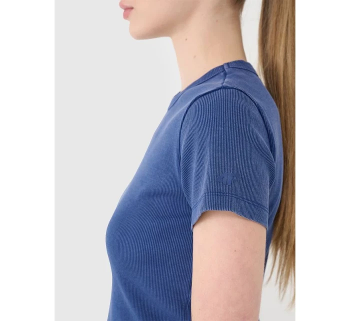 Dámské žebrované tričko model 21436864 - 4F Dámské žebrované tričko model 21436864 - 4F