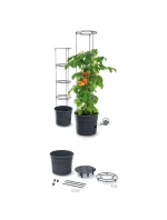 Rajčatový hrnec s žebříkem o objemu 28 l Rajčatový hrnec s žebříkem o objemu 28 l