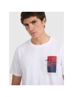 Pánské tričko s potiskem 4F 4FRAW25TTSHM3256-10S