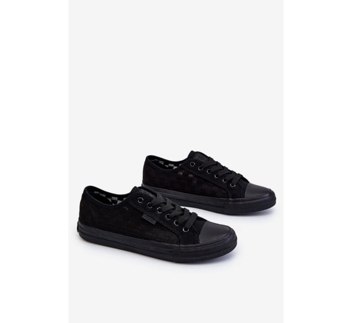 Klasické nízké tenisky Big Star model 21608519 černé - Big Star Shoes Klasické nízké tenisky Big Star model 21608519 černé - Big Star Shoes