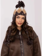 Czapka AT CZ model 20710276 brązowy - FPrice Czapka AT CZ model 20710276 brązowy - FPrice