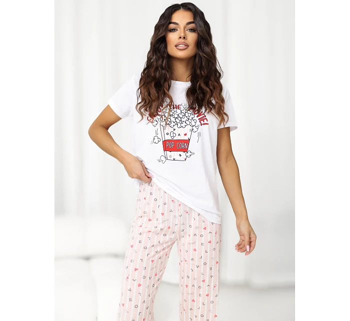 Pyžamo CLM PI 1581.09 světle růžové