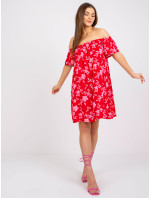 Dámské šaty-D73771M30145H-červené