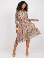 Šaty DHJ SK 15177 1.04P tmavě lila