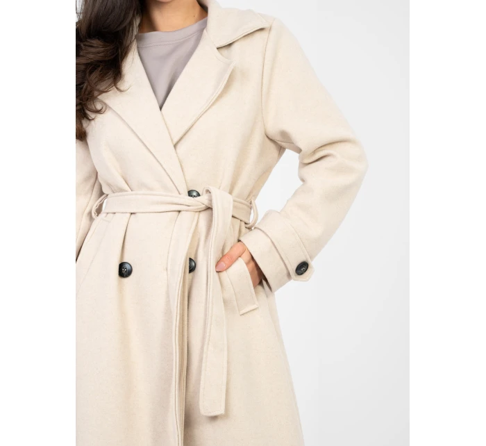 Kabát IT EN 97035.16 béžový Kabát IT EN 97035.16 béžový