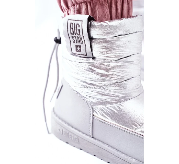 Women's Snow Boots Big Star II274118 Silver Women's Snow Boots Big Star II274118 Silver
