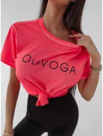 Dámské tričko 277745 korálové - Ola Voga