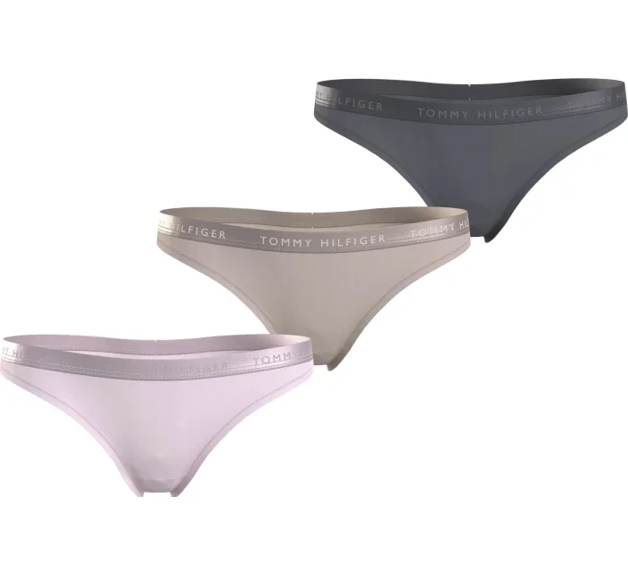 Dámská tanga 3 PACK  vícebarevné  model 19154760 - Tommy Hilfiger