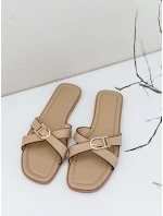 dámské žabky beige model 21990216 - Dstreet