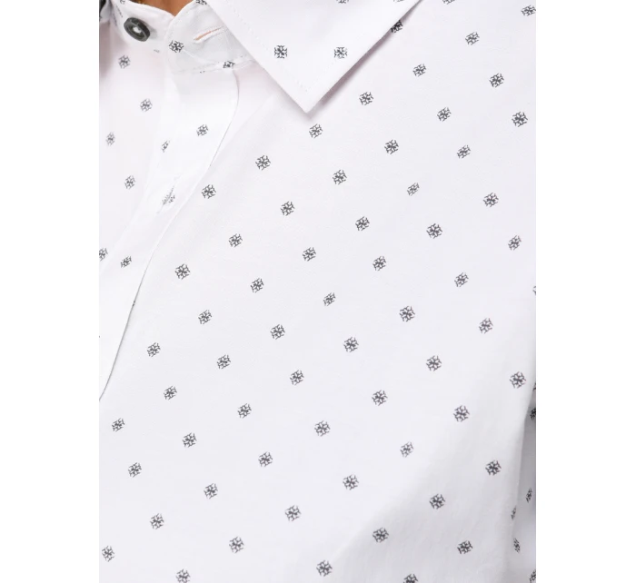 Koszula męska slim fit  biała model 22007707 - FashionStreet