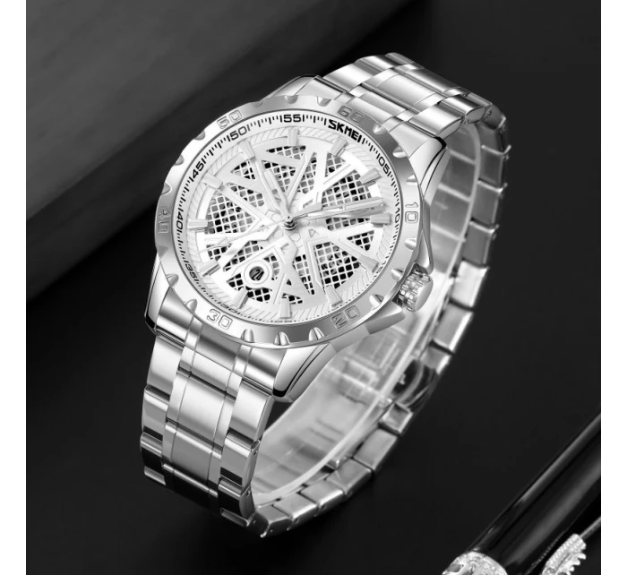 Pánské hodinky Skmei 9337SI + BOX pánské Pánské hodinky Skmei 9337SI + BOX pánské