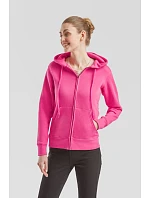 Fruit of the Loom Premium Lady-Fit Hooded Jacket Dámská mikina s kapucí 16.2118 heather grey Fruit of the Loom Premium Lady-Fit Hooded Jacket Dámská mikina s kapucí 16.2118 heather grey