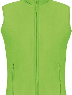 Kariban K 906 Dámská mikrofleecová vesta "Melodie" 20.K906 lime